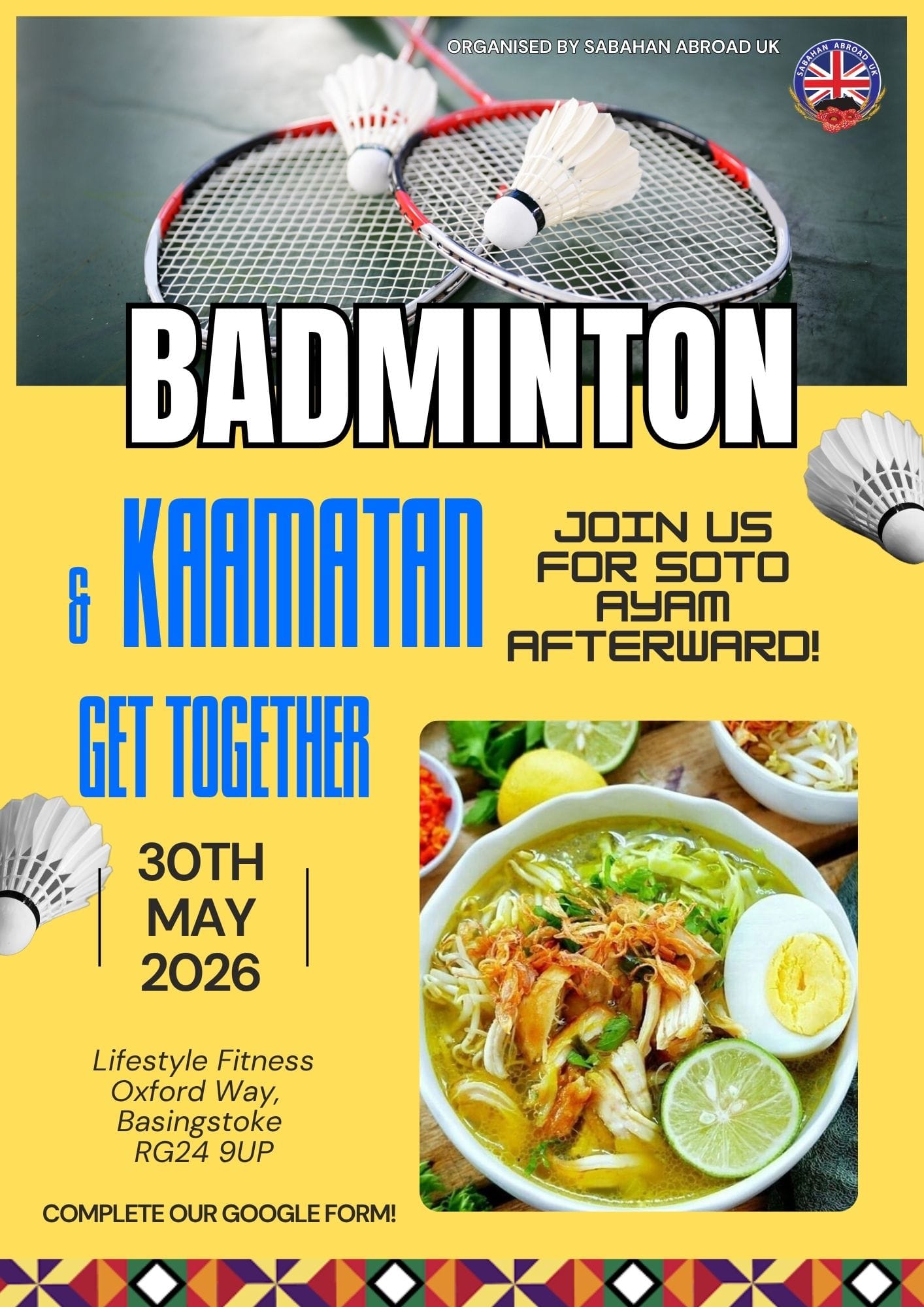 Badminton Poster 2026